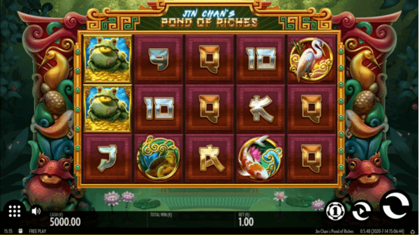 jin chans pond of riches main game